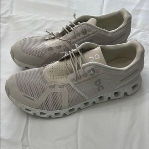 On Running Women’s Cream Athletic Shoes